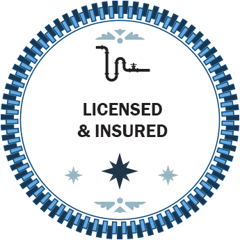Licensed & Insured badge